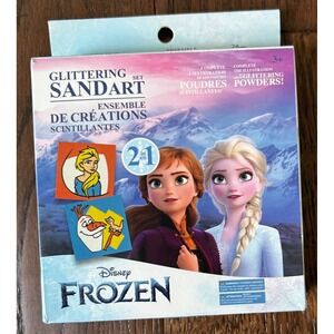 Disney Frozen Glittering Sand Art‎ Set 2-in-1 Elsa Anna Olaf Kids